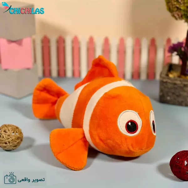 عروسک ماهی نمو - عروسک ماهی نارنجی