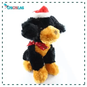 عروسک سگ فندی مدل کریسمس
