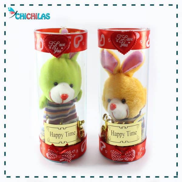 چیچیلاس - عروسک خرگوش - عروسک شیشه ای - دکوری - عروسک - عروسک دکوری - فروشگاه عروسک