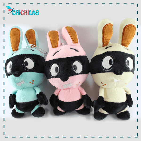 چیچیلاس - عروسک خرگوش نقاب دار - خرگوش نقاب دار- عروسک پسرانه - عروسک دخترانه - فروشگاه عروسک