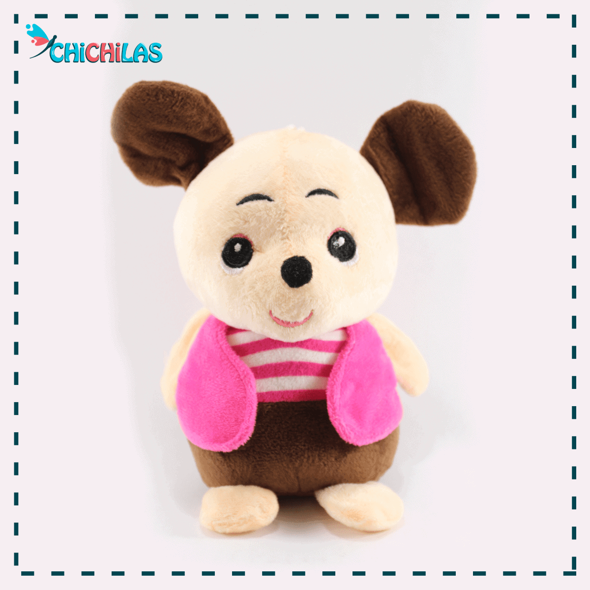 چیچیلاس - خرید عروسک ولنتاین - عروسک ولنتاین 98 - عروسک موش - عروسک موش ولنتاین