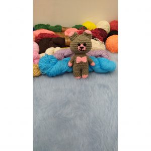 عروسک کاموایی خرس کوچولو (کد193)