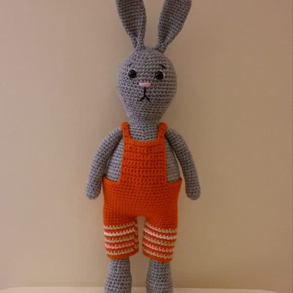 عروسک کاموایی خرگوش ناز نازی (کد259)
