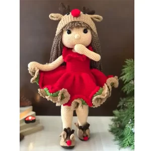عروسک کاموایی دختر لیندا کد: A41
