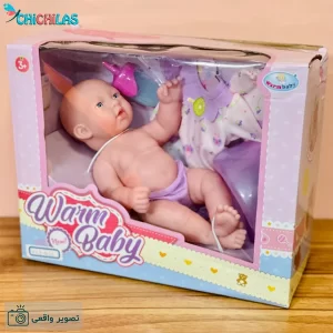 عروسک نوزاد طبیعی warm baby کدgo102