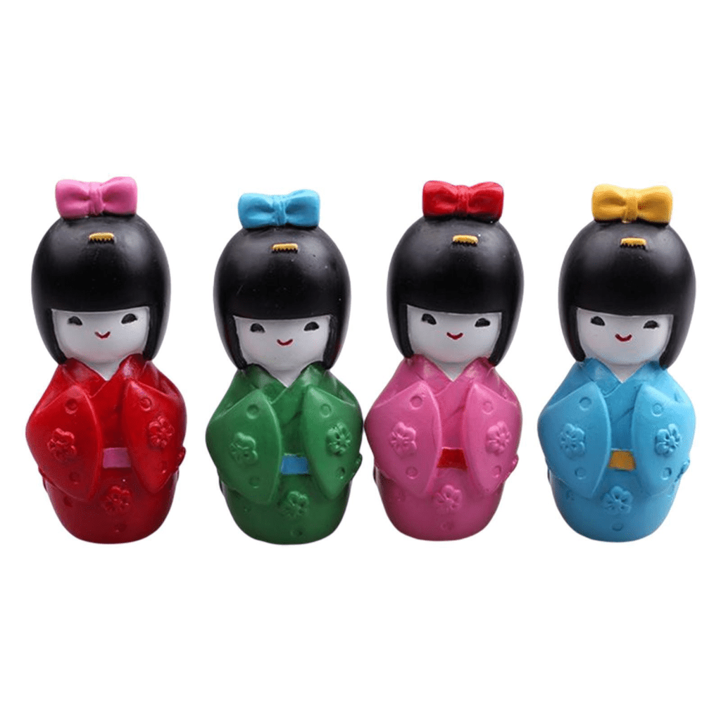 عروسک‌های فنگ شویی نشان‌دهنده پنج عنصر عمل فلسفی آسیایی هستند.