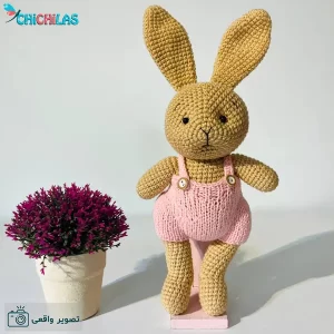 عروسک کاموایی خرگوش فیفی a123
