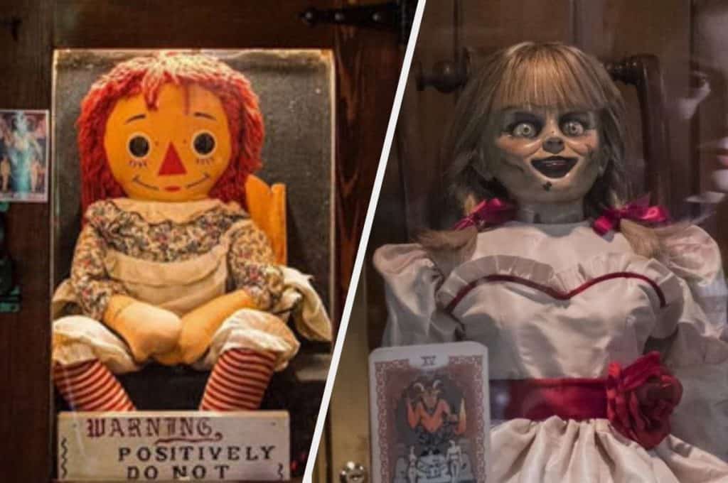 نسخه‌ واقعی عروسک آنابل در حال حاضر در موزه‌ Warren Occult Museum در مونرو، کانکتیکات، ایالات متحده آمریکا نگهداری می‌شود.