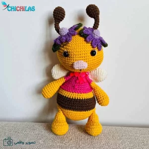 عروسک کاموایی زنبور کد:A190