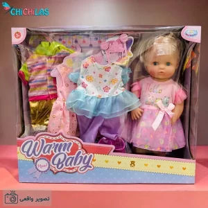 عروسک نوزاد وارم بیبی کد 5081