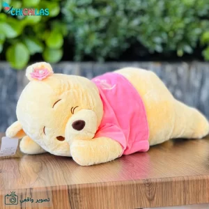 عروسک خرس پو خوابیده بالشتی