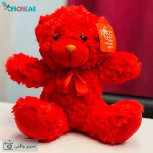 عروسک خرس قرمز RUSS (20 سانتی)